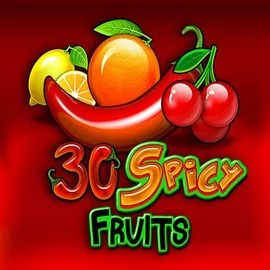 30 Spicy Fruits logo by Amusnet Interactive Fast Slots Casino