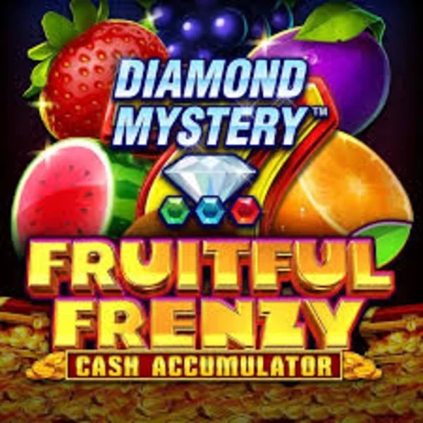 Diamond Mystery Fruitful Frenzy Cash Accumulator slot logo by Greentube at Fast Slots Casino