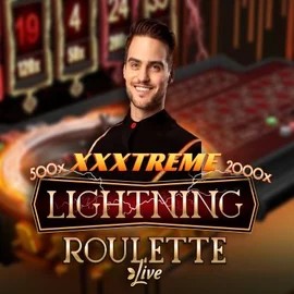 XXXtreme Lightning Roulette logo by Evolution Fast Slots Casino